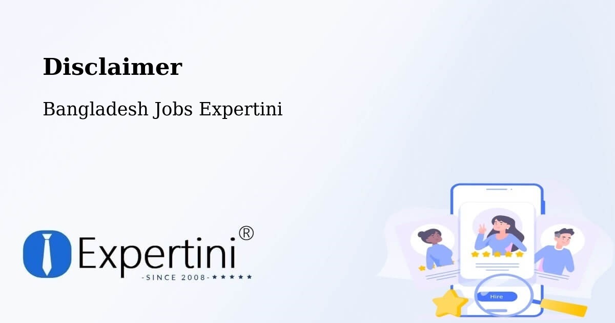 Disclaimer – Ramnagar - Bangladesh Jobs Expertini
