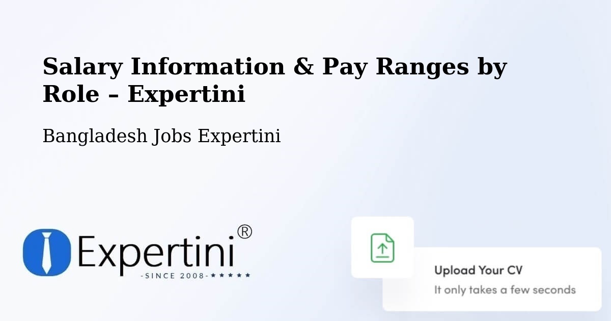 Salary Information & Pay Ranges – Ramnagar - Ramnagar, Bangladesh Jobs Expertini